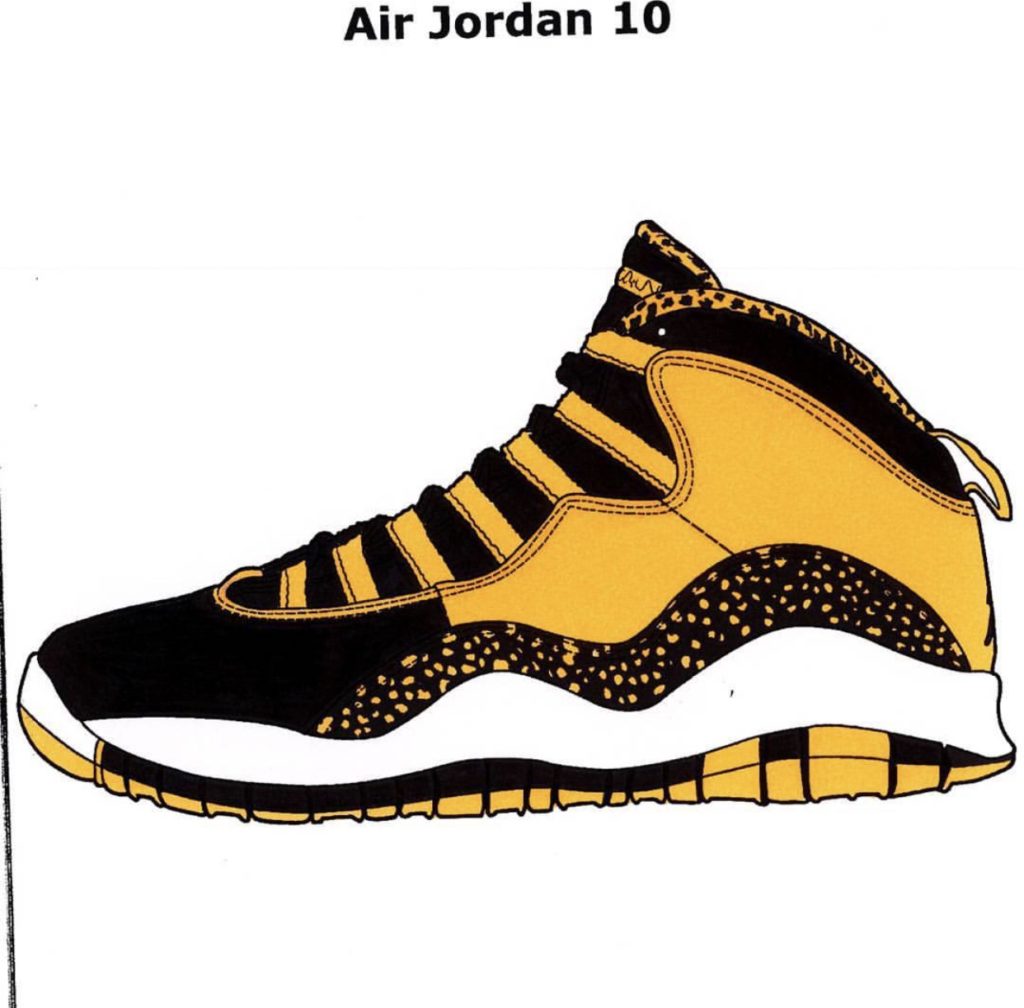 Air Jordan coloring book